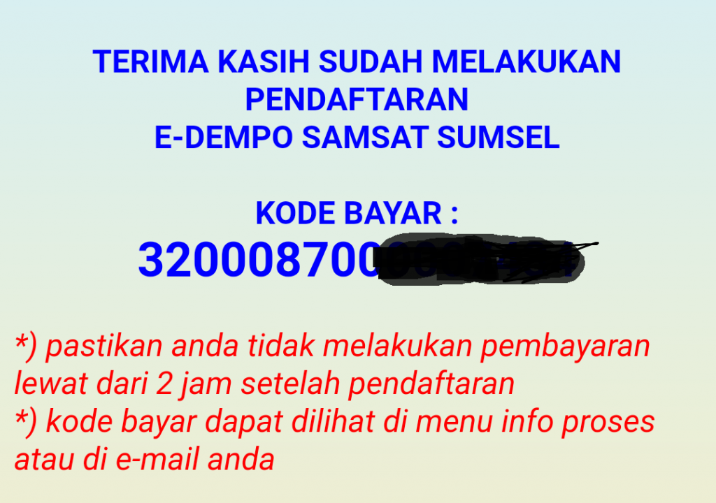Bayar Pajak Kendaraan Palembang Online Dengan E-Dempo