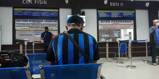 Pengalaman Mengurus BBN Kendaraan di Samsat Palembang masa pandemi