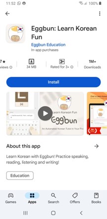 Eggbun Learn Korean Fun